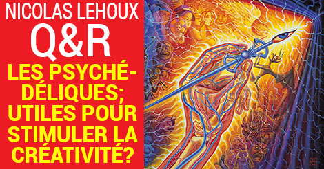 psychédéliques créativité
